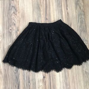 Black skirt